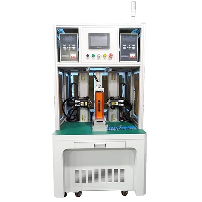 円柱電池のための18650の電池のパックの点の溶接工のフル オートマチックの二重側面