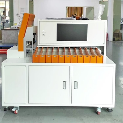 18650円柱リチウム電池の分離のための11のチャネルの細胞の分類機械