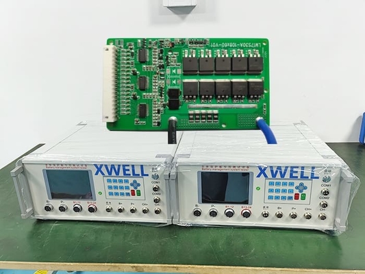 電池のパックのための1-24S BMSのテスターLifepo4電池BMSシステム電気自動車PCBカード試験機