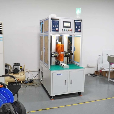 二面自動スポット溶接機 リオン電池製造用