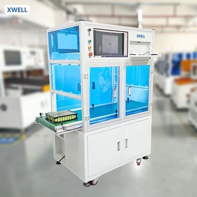 円筒形バッテリー正負極外観検査機 円筒形バッテリーパック極性検出 CCDテスター