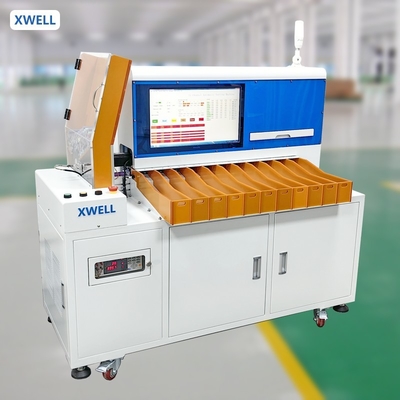 11 チャネル 18650 21700 32650 自動円筒式電池セルソート機