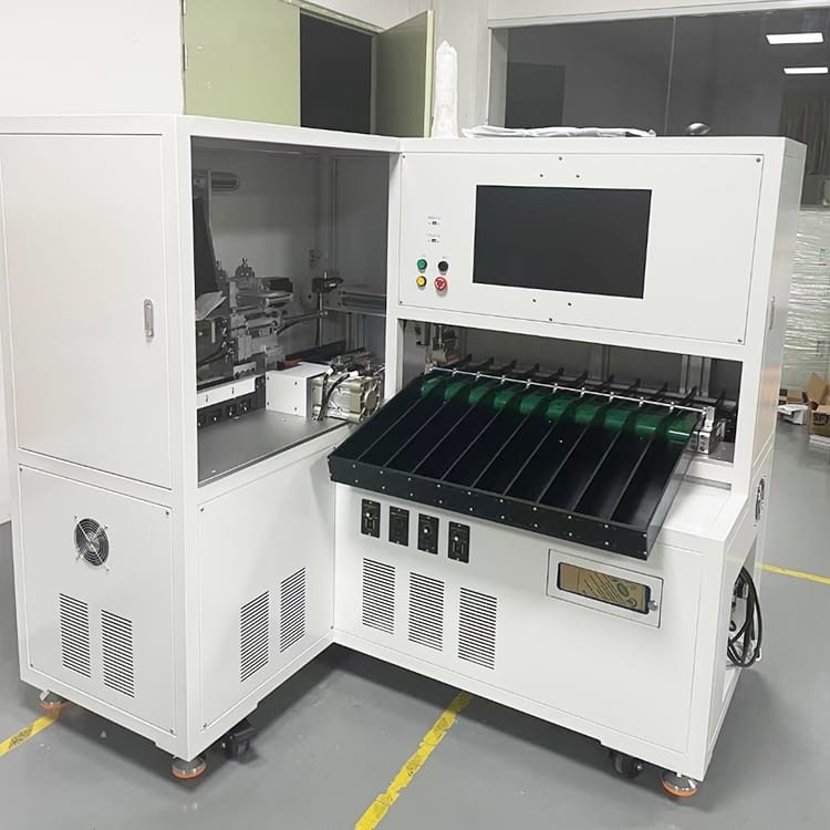 18650電池のパックのための高速電池のBarlyのペーパー付着機械自動分類