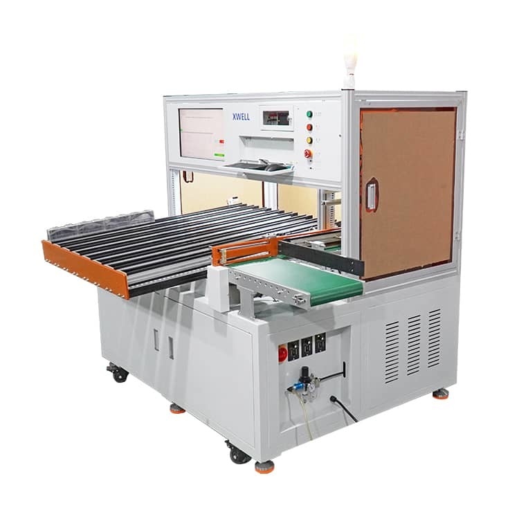 リチウムイオン電池パックのプリズマ式電池セルソッタセパレーター抵抗グレードマシン