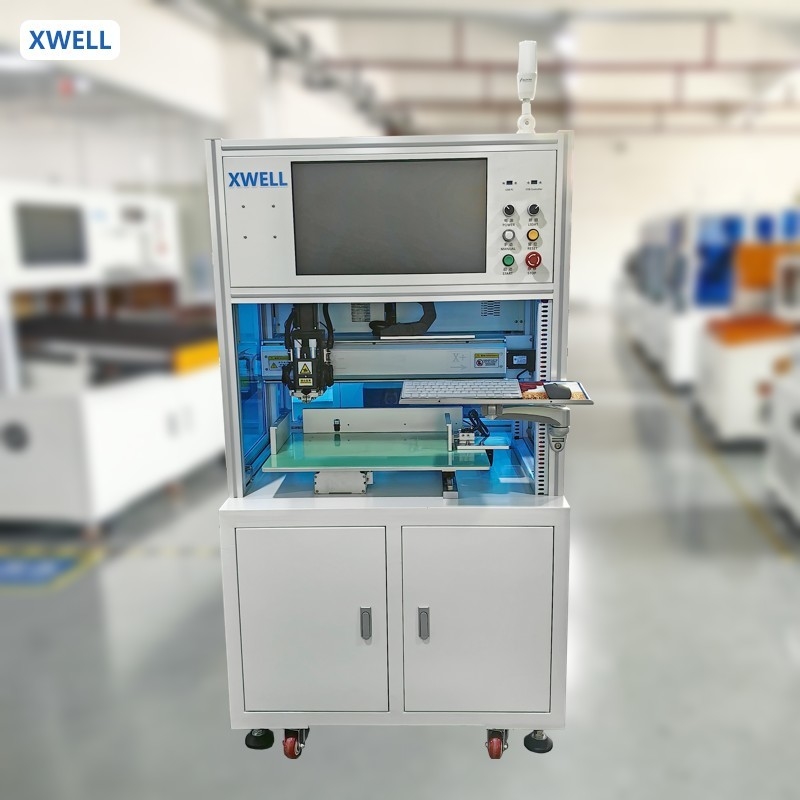 Automatic Single-Side Rotary Head Numerical Control Spot Welding Machine Welder For 18650/21700 Battery Pack Assembly