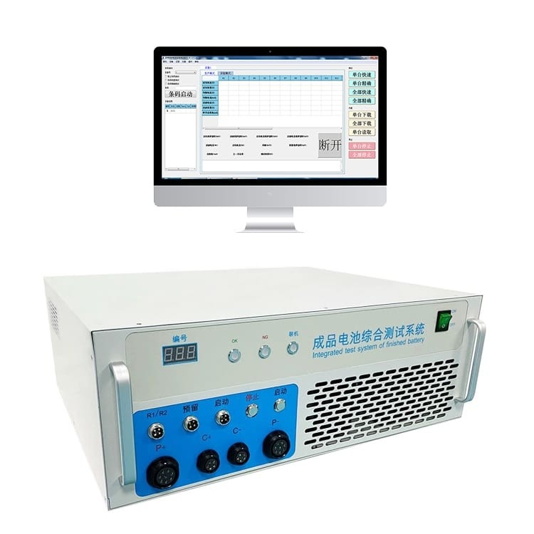 李イオン終了する細胞のための18650リチウム電池のパックの広範囲のテスターの試験機