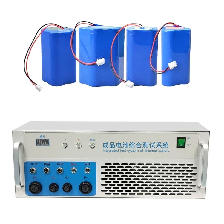 100V 200Aのリチウム イオン18650電池のパックの終了する電池のテストのための広範囲のテスター テスト機械