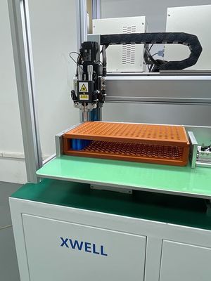 良い値段 円柱電池のパックのために自動電気アルミニウム スポット溶接機械 オンライン