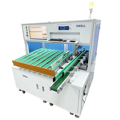 プリズム電池細胞の選別機のための50Hz PLC 8チャネル電池細胞の分類機械