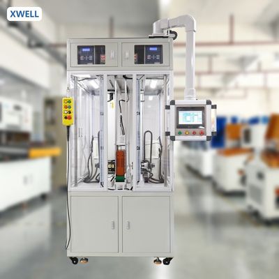 お買い得 XWELL XW-ACDW 10000A 高功率バッテリーパック コンベヤー生産統合のためのダブルサイドスポット溶接機 オンライン