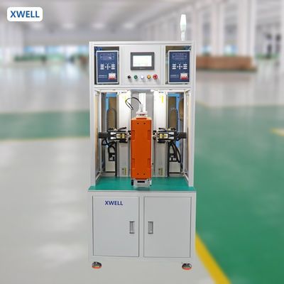 良い値段 高精度自動ダブルサイドバッテリータブスポット溶接機 タッチスクリーンインターフェース オンライン
