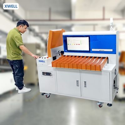 良い値段 11 チャネル バッテリーソート機 触覚画面 18650 21700 セル オンライン